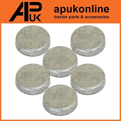 6x Motor Kernstopfen 1 1/4'' Cup Cap für Massey Ferguson 20 30 40 50 154-4 Traktor