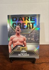 2025 Topps Chrome UFC - Dare to Be Great Dricus du Plessis #DBG-5 Refractor