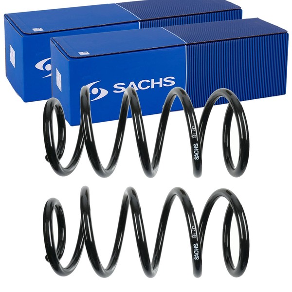 2X Sachs Fahrwerksfedern Hinten Passend FÜR Hyundai IX55 Links+Rechts-image