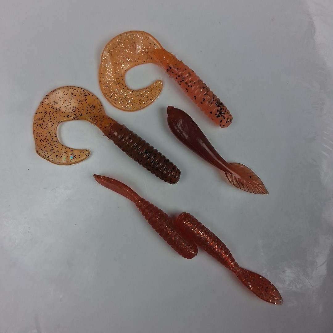 Assorted Soft Plastic Swimbaits Grubs Lot Bass Crappie Fishing Lures-Unbranded - Image 3