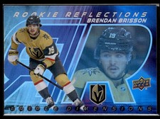 2024-25 Rookie Reflections Brendan Brisson Vegas Golden Knights #RR-11