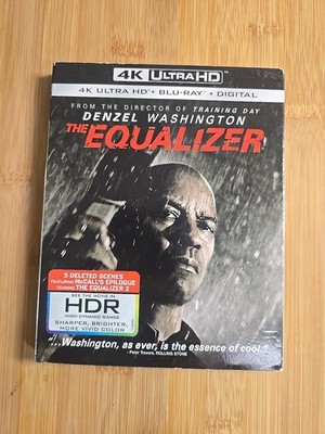 The Equalizer (4K Ultra HD + Blu-ray + Slipcover) Combined Shipping Available!