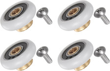 Rotella per Porta Doccia 20Mm Di Diametro, Ricambio per Vetro Del Bagno, Scorrev