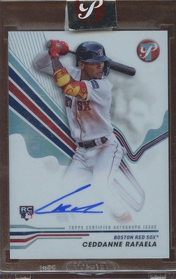 Ceddanne Rafaela 2024 Topps Pristine Auto Autograph RC Rookie 