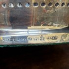 2 ORTEGA Mexico 925 Sterling Silver Pierced Coaster sWood Condiment 222gr 3.5" — photo 8