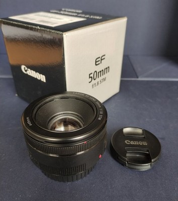 Canon EF 50mm 1.8 STM Objektiv Festbrennweite auch für EF-S f/1.8 OVP