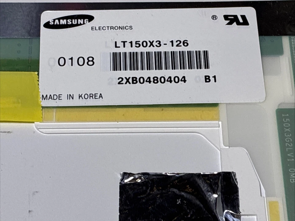 Samsung 15" 1024x768 Matte Laptop LVDS Screen LT150X3-126 - Image 3 of 3