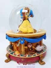 Disney Schneekugel „Die Schöne und das Biest“ mit Musik – Disneyland Paris Samml