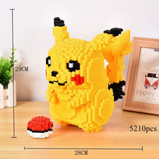 Pikachu Micro Building Blocks Mini Model Figure DIY