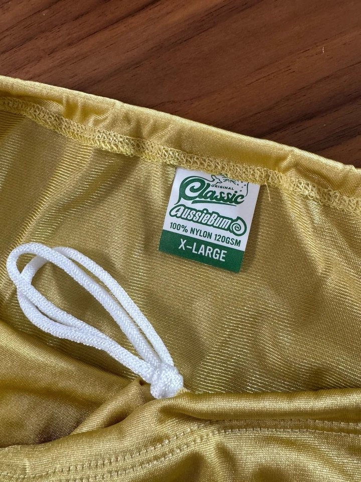 Aussiebum Badeslip XL Gold, 2.5 original Classic Brief, Gold Rush - Bild 3 von 4
