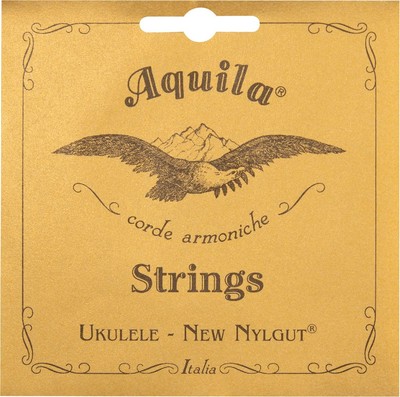 Aquila 7U Concert Ukulele Strings Set 7U, White 