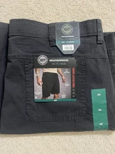 Weatherproof Men's Trail Utility Short Size 40 Dark Gray NWT Stretch Security
