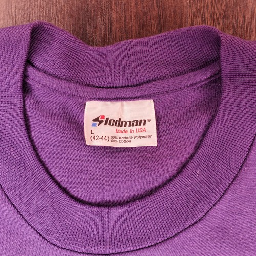 Vintage Single Stitch Cretin Derham Hall AA 1986 State Champs Minnesota T Shirt  - Picture 5 of 8