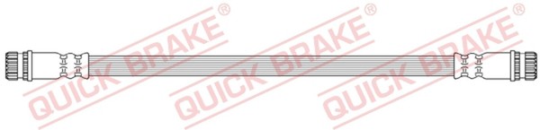 Quick Brake Bremsschlauch 25.040 FüR Mitsubishi Colt 6 Z31A Z32A LPG Z21A Z35A-image