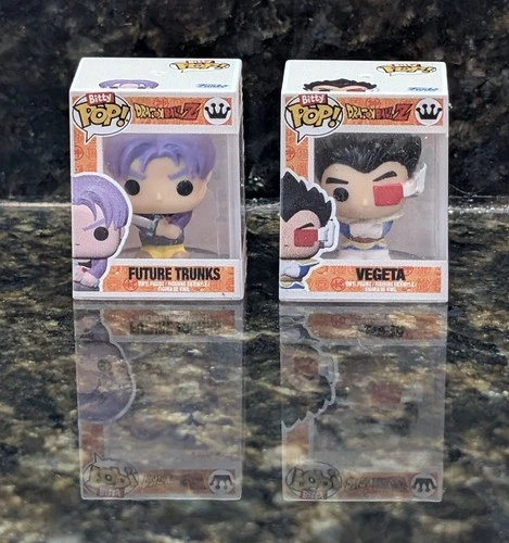 Funko Bitty Pop Dragon Ball Z 1/6 CHASE Vegeta and Future Trunks (One of Each)