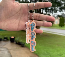 Custom Name Keychain  3D printed Personalized