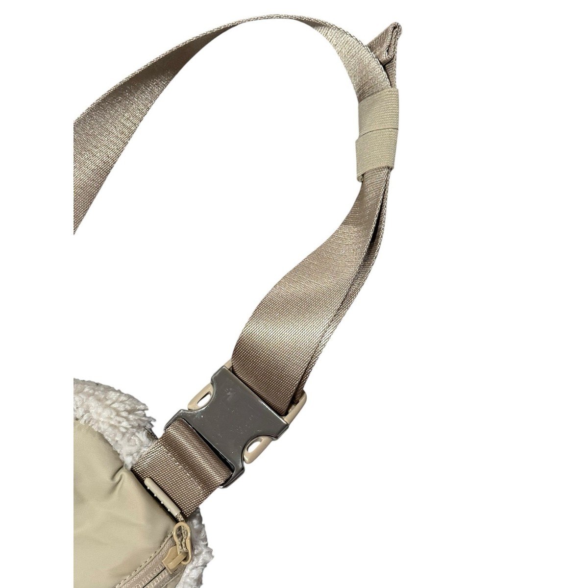lululemon fleece belt bag light ivory Athletica Everywhere (Light Ivory), Ivory, one size Fashion lip balm Lululemon light ivory 'everywhere fleece'