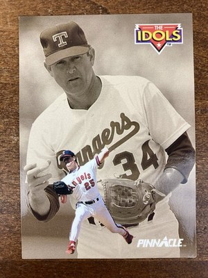 Nolan Ryan/Jim Abbott 1992 Score Pinnacle The Idols  Texas Rangers #281