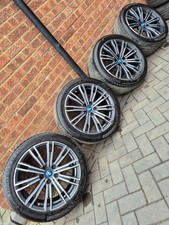 4x BMW 4 / 3 Series 330e Genuine 790m G20 21 22 23 alloy wheels & Tyres M Sport