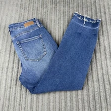 Women’s JAG Jeans Size 4/27 Carter Girlfriend Distressed Small Spot