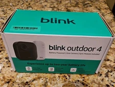 Blink Outdoor 4 Wireless - 1 Camera Security System with NEWEST Sync Module NEW