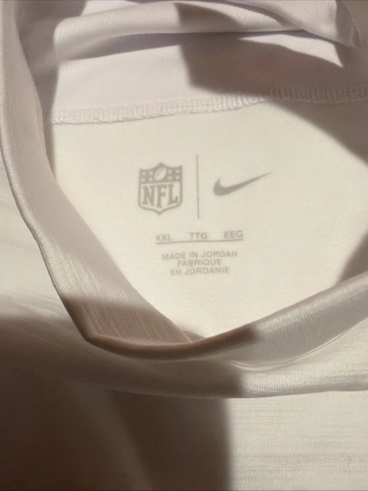 Camiseta Top Nike NFL Player Issue Therma-Fit Manga Larga Cuello Simulado CW6384 Hombres XXL Foto 4 de 4