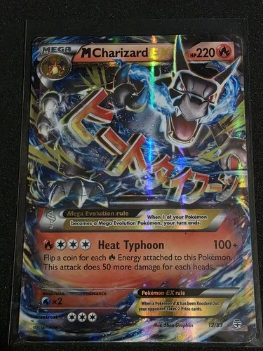 Pokémon TCG M Charizard EX 12/83 Generations Ultra Rare Holo Card