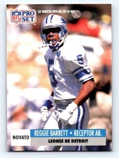 1991 Pro Set Spanish #271 Reggie Barrett Fresh Break EX-EXMINT