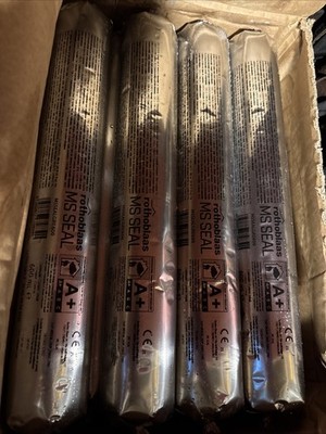 rothoblaas MS SEAL mssealgre600 Lot Of 12 Sausage Tube Sealant Caulk GREY