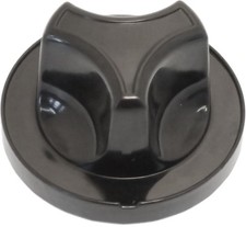 Knebel Universal ø 62mm schwarz ohne Adapter/Symbol für Heidebrenner u. Ascaso