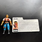Gi Joe Red Dog | 1987 | W/ Card Vintage | Hasbro Not Complete