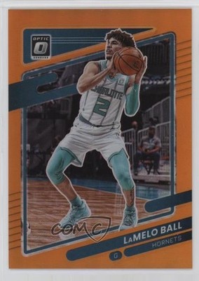 2021-22 Panini Donruss Optic Orange Prizm 47/199 LaMelo Ball #26 17lu