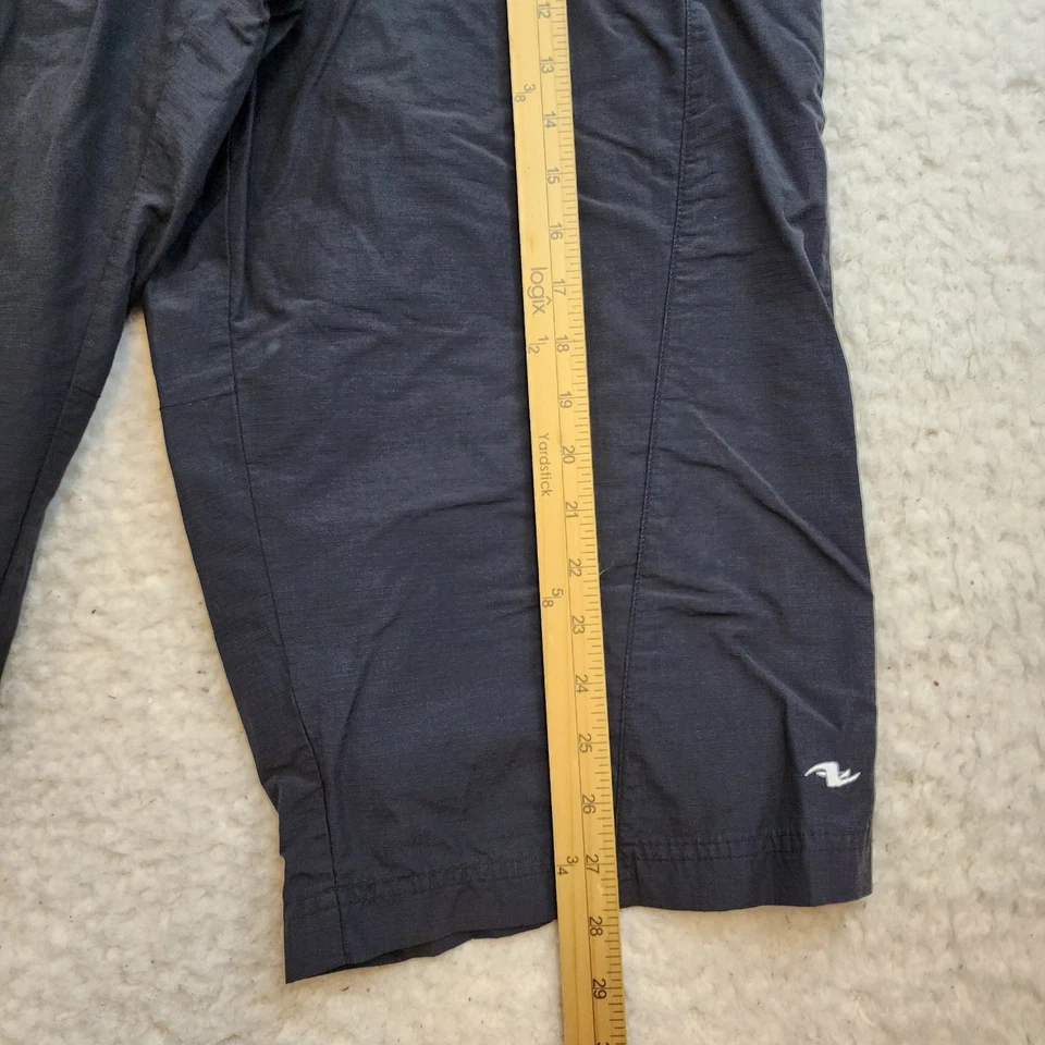 Pantalones Cortos de Senderismo Athletic Works 1XL 16W Negro Algodón Nylon Activo Exterior Desgarro Foto 2 de 4