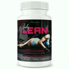 Lady Lean Capsules, LadyLean Pink Salt Trick Inspired for Weight Loss 60 ct