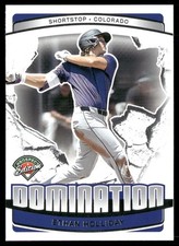 ETHAN HOLLIDAY 2025 Panini Prospect Edition Domination Colorado Rockies #1