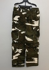 Ochenta Cargo Boys Pants 8 Pockets Casual Hiking Play Camo Trousers Slacks 8-9