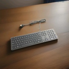 New, In Box, HP Slim Wired Keyboard - Black