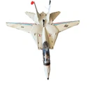 1983 GI JOE SKYSTRIKER XP-14F 99 % Complete w/ Ace & Crash Parachutes ARAH Jet
