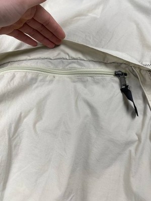 Vintage Nike ACG Asymmetric Kayak Anorak Jacket Men Size S Beige