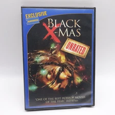 Black X-Mas DVD Movie 2006 Christmas Holiday Horror Blockbuster Exclusive Insert