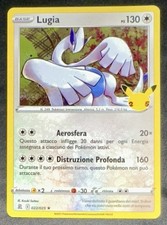POKEMON LUGIA HOLO 022/025 25th ANNIVERSARY CELEBRATIONS ITALIANO 2021!