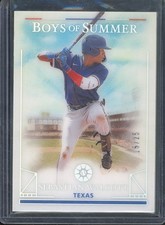 2024 Panini Boys of Summer SEBASTIAN WALCOTT #24 Holo Silver /25 Texas Rangers