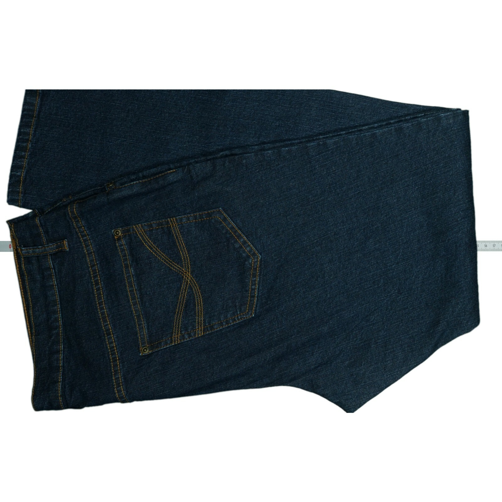 John Baner Womens Jeans Pants Skinny Fit Stretch 46 XXL W36 L32 Plus Size D.Blue image 7
