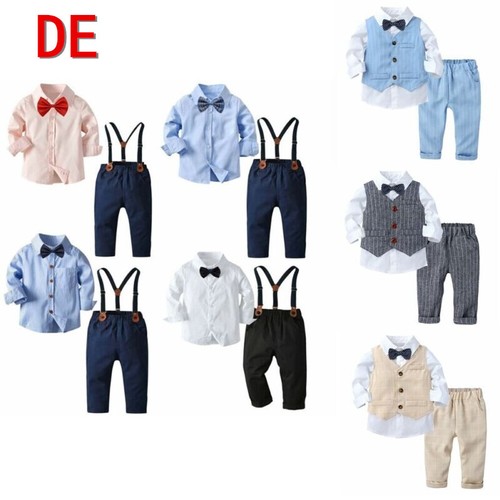 DE ranrann Baby Junge Anzug Smoking Hochzeit Taufe Festliche Kleidung Gentleman - 第 1/60 張圖片