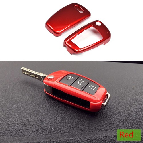Cubierta protectora para llaveros de coche apta para Audi A6L A1 Q3 Q7 TT R8 A3 S3 - Imagen 5 de 13