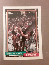 1992-93 Topps DAVID ROBINSON basketball card #277. SAN ANTONIO SPURS. HOF 