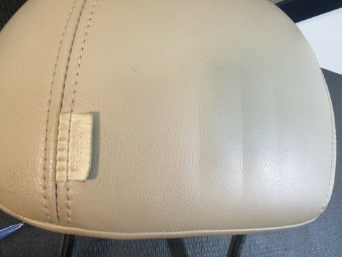2002 Infiniti I35 4DR VQ35 Passenger Right Front Leather Headrest (Tan-P) - Picture 10 of 12