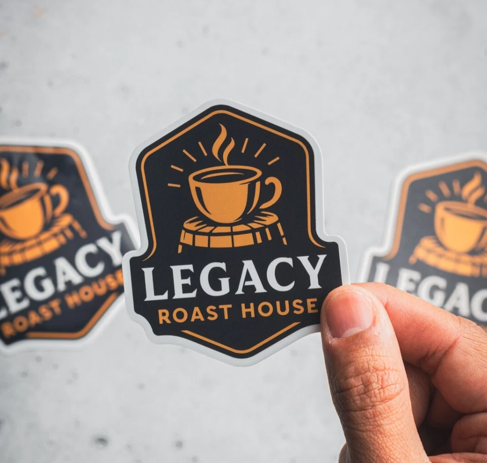 Custom stickers Bulk | Die Cut Product Labels | Business Logo Stickers | Decals - Image 3 of 4