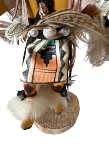 Handcrafted Native American-Style Kachina Doll "Chasing Star" By DMG Feather... - Picture 4 of 8