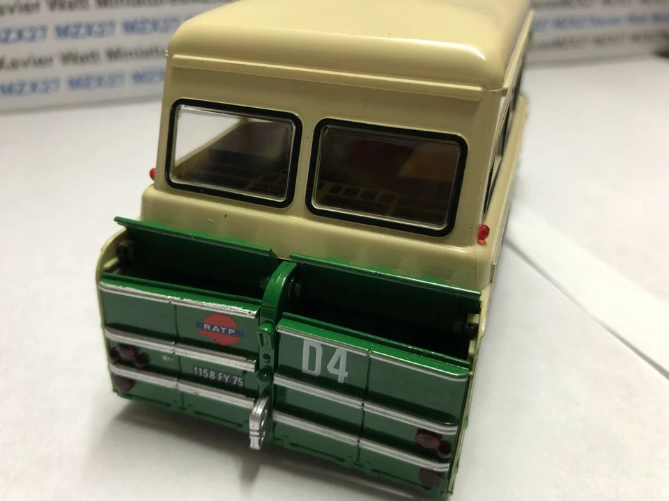 Camion IXO Hachette Idea Regalo Berliet GLM10 Carro Attrezzi Della Ratp 1/43 - Immagine 4 di 4